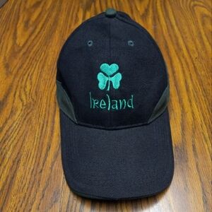 Unisex Ireland Velcro Back Cap.